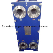 Stainless Steel 316 Plate Steam Carbon Steel Nozzles Heat Exchanger